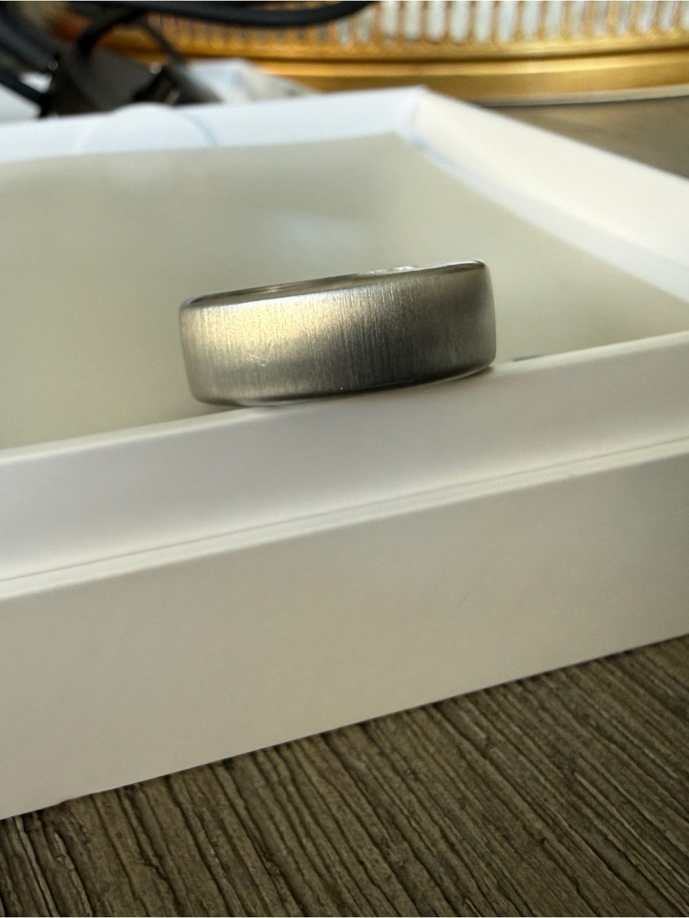 Oura Ring /Brushed Silver size 7